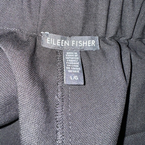 Eileen Fisher Twill Wide-leg Pants - Picture 6 of 6